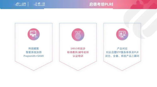 四位一體標(biāo)準(zhǔn)化教學(xué)體系與勤奮細(xì)致的教學(xué)服務(wù)——啟德考培發(fā)布PLR教學(xué)服務(wù)產(chǎn)品與信息咨詢服務(wù)